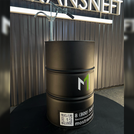 Бочка металлическая 200 литров с помпой черная матовая купить в Калуге